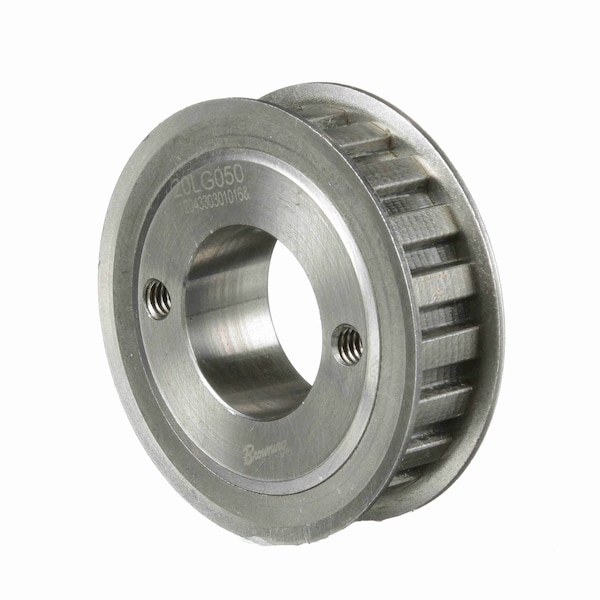 Steel Bushed Bore Gearbelt Pulley - 20LG050;BRO